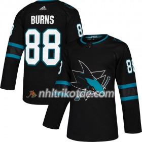 San Jose Sharks Trikot Brent Burns 88 Adidas Alternate 2018-19 Authentic - Herren